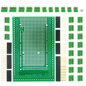 Kompatibel mit MEGA2560 Doppelseitiger PCB-Prototyp-Schraubklemmenblock-Abschirm platinen satz Mega 2560 / Mega2560 R3