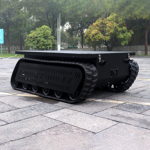 500-1200 kg <strong>Large</strong> <strong>Loading</strong> Robot <strong>Platform</strong> with Rubber Track <strong>Large</strong> Interior Space - Product Image 4