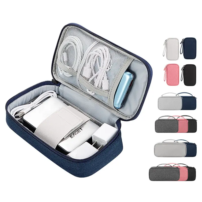 Borsa elettronica da viaggio all'ingrosso Organizer per cavo cavo USB digitale portatile