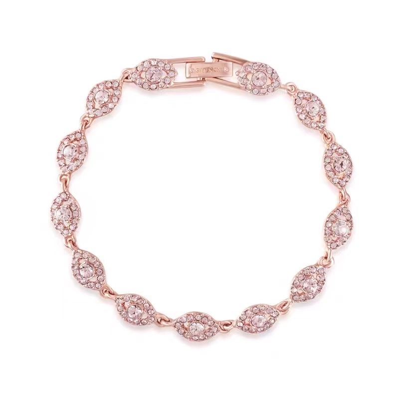 Angel eye bracelet rose gold