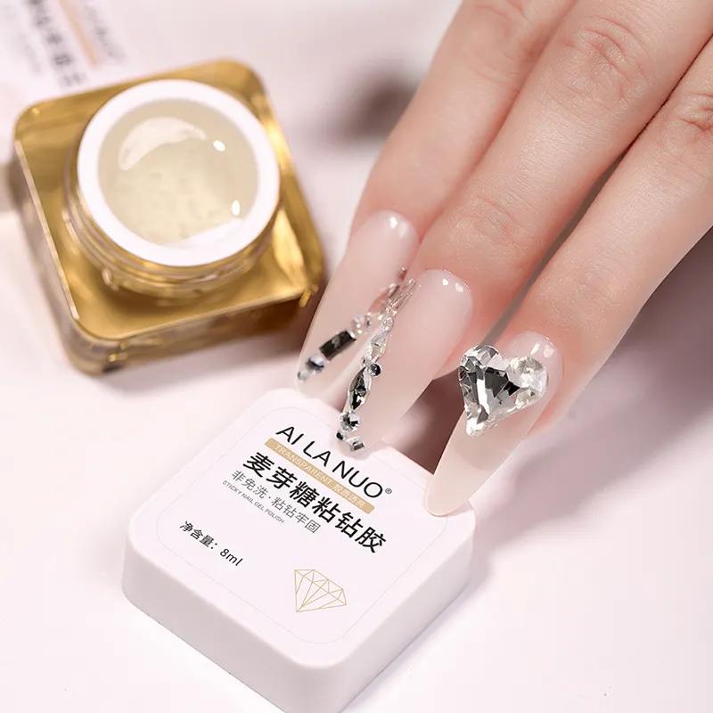 Diamond Sticky Adhesive Strass Gel Super Persistenz Dekoration Gel Nagel