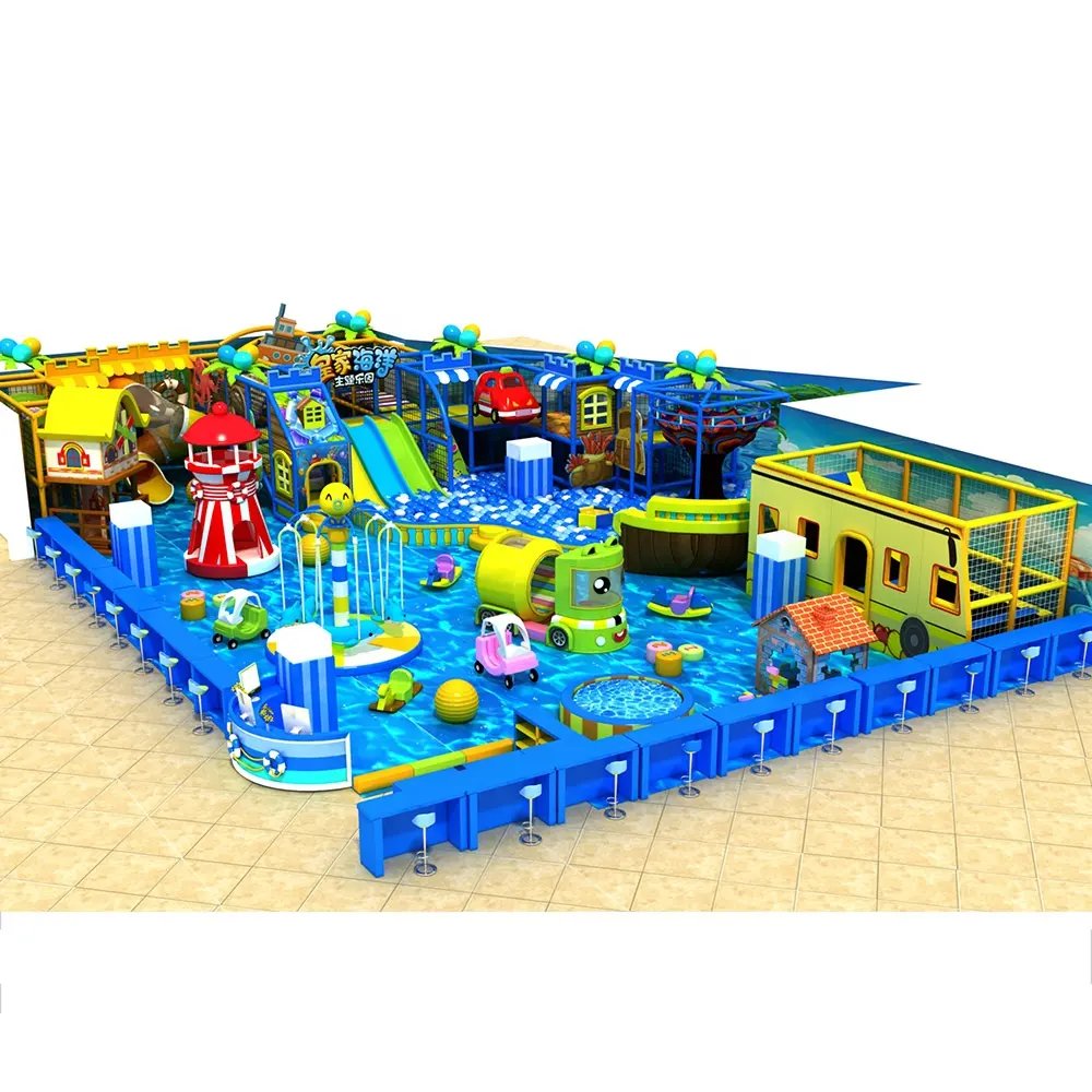 Ship Design Indoor Playground Children Play Equipment