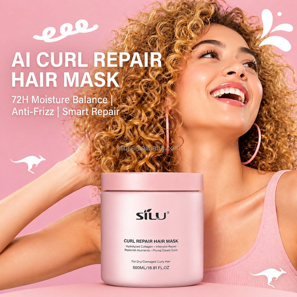 Curl hair mask