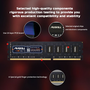 DDR3 4GB UDIMMメモリRAM ECC機能1600MHz Samsungチップ240PINデスクトップコンピュータ用 - Product Image 5