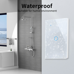 SIXWGH Smart Wand schalter WiFi Smart life App Control Timer House Wireless Touch Glas Lichtsc halter Unterstützung Google Home Alexa - Product Image 6
