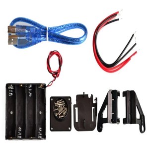 Vermeidungsverfolgung intelligenter Roboter-Autostoßsatz Geschwindigkeitscode-Akkubox 2WD Ultraschallmodul für Arduino-Kit