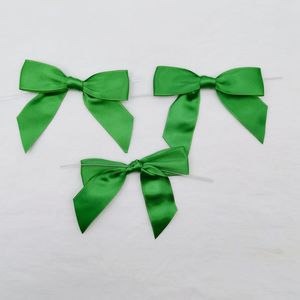 Factory Polyester Wide Gift Pretied Ribbon <strong>Bows</strong> Wholesale Custom <strong>Bow</strong> for Christmas Day Decoration - Product Image 3