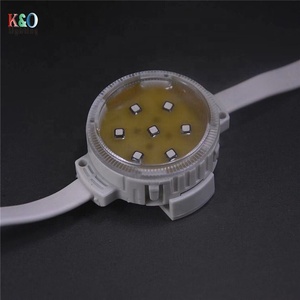 2024 caldo 3D DMX controllo piccolo RGBW LED Pixel singolo colore stringa Dream Party Light Controller Wifi - Product Image 2