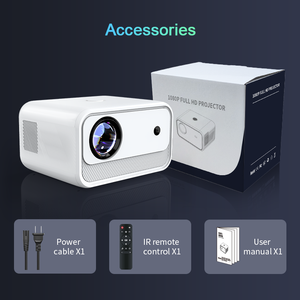 Mini proyector 4K Android inteligente Bluetooth wi-fi WiFi descargar aplicaciones Android en proyector de cine en casa - Product Image 6