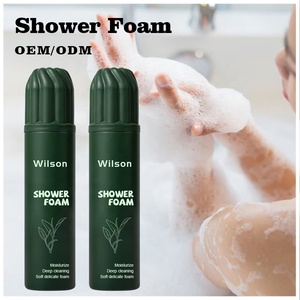 250ml Savon Cosmétique Douche Fouettée Moussant <span class=keywords><strong>Gel</strong></span> Douche Mousse Corps Lavage Bain Nettoyant Acide Aminé Hydratant Lotion Éclaircissante - Product Image 2