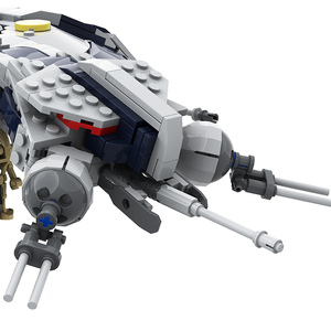 Funbuild Star Plan HMP Droid Warsガンシップモデルゲーム教育玩具ビルディングブロックセットレンガ玩具 - Product Image 6