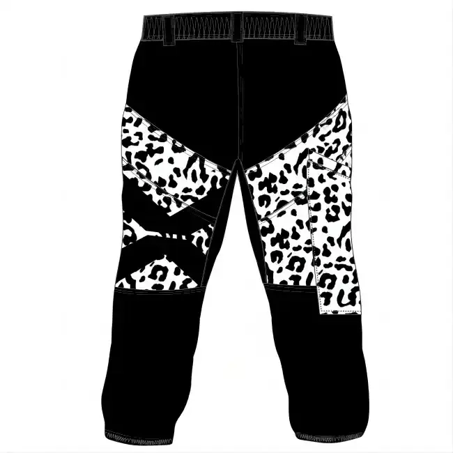 Combinaison de saut en nylon/spandex fournie par l'usine pantalon de parachutisme à motif de tigre et sublimation personnalisé pantalon de sport pour homme