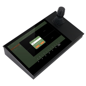 Monitor de control remoto de cámara PTZ, decodificador de audio y vídeo, teclado táctil basado en Android con Joystick - Product Image 4
