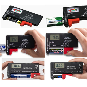 BT-168แบตเตอรี่แบบปุ่มสากล/aaaa/c/d/ 9V/1.5V ตัววัดรหัสแบตเตอรี่บ่งบอกถึงตัวตรวจสอบโวลต์ BT168พลังงาน - Product Image 2
