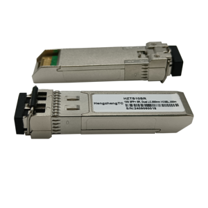 10 Gb/s 850nm 300m SFP + Módulo transceptor óptico-Módulo Ethernet de fibra óptica multimodo Alta densidad y alto ancho de banda. - Product Image 1
