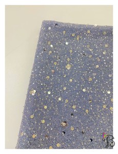 中国价廉的零散亮片面料，不同尺寸的亮片服装面料，五颜六色的亮片 - Product Image 6