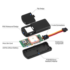 Dispositivo de seguimiento GPS de advertencia de exceso de velocidad multifunción 2G/4G, rastreador GPS de vehículos con comando SMS, 2G/4G - Product Image 6
