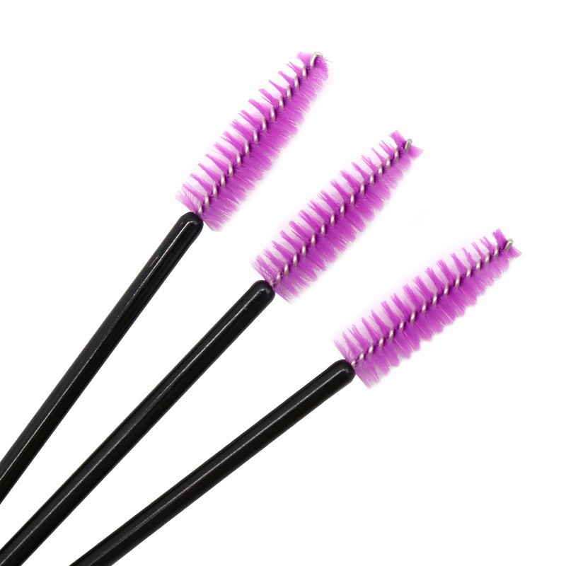 Brosse rouge violette à manche noir (50 pièces/paquet)