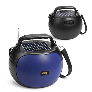 HF-F56 torce a energia solare torce Stereo senza fili esterni altoparlanti portatili BT con cena basso attivo <span class=keywords><strong>Radio</strong></span> FM/TF/USB - Product Image 2