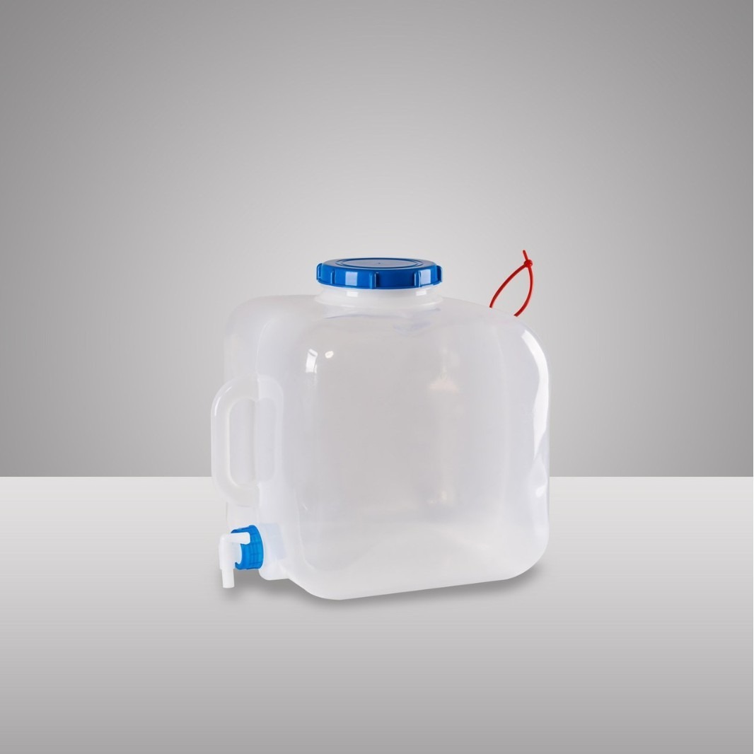 10L avec robinet (bleu)
