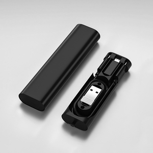 旅行紧凑型4合1数据线组织器多功能USB充电适配器套件 - Product Image 3