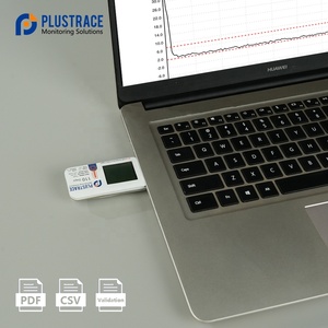 PLUSTRACE-Registrador de datos de temperatura de un solo uso, USB digital con USB, dispositivo de registro de datos de un solo uso, con USB, USB,