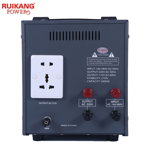 Factory Customizable 220V/110V Automatic Voltage Regulator Stabilizer Single Phase 230V Nominal 50Hz LCD Liquid Crystal <strong>SVC</strong> - Product Image 5