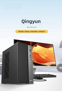Funda para ordenador de estilo de oficina, compatible con placa base ATX, torre de PC, carcasa para juegos, carcasa para ordenador, armario de escritorio de Torre media - Product Image 2