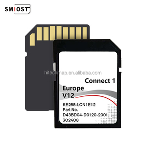 SMIOST 8GB Car GPS Map Softwares CID Auto Navigation Card SD Software para Nissan C1V12 Europe Evalia Cube - Product Image 5