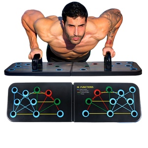 Toptan tedarik eğitim çok fonksiyonlu egzersiz ekipmanları Fitness kas eğitimi spor katlanabilir Push Up standı Bar kurulu