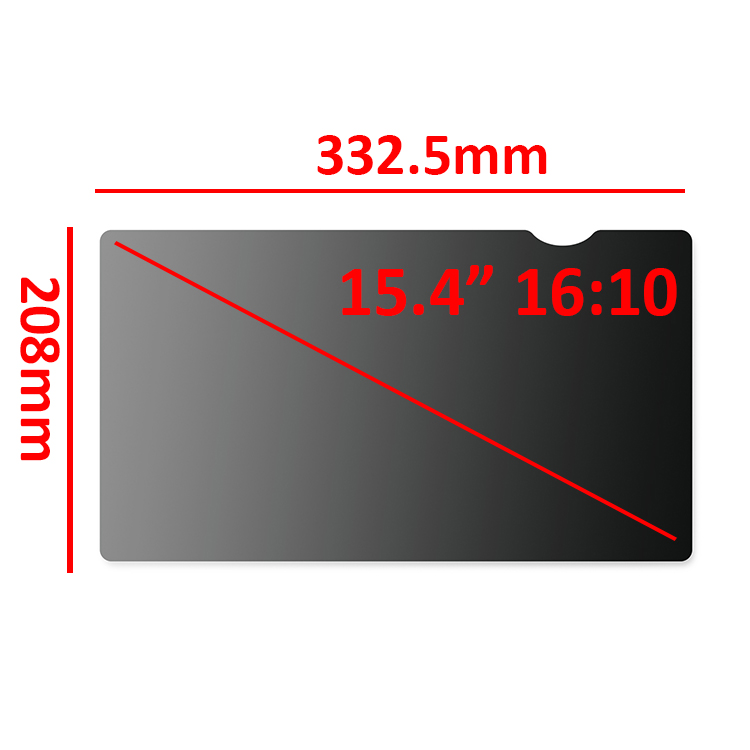 15.4"16:10--332.5*208mm