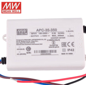 Meanwell APC güç izolasyon sürücü APC-8W/12W/16W/25W/35W 250mA/350mA/500mA/700mA/1050mA çıkış su geçirmez tek tip - Product Image 2