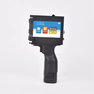 Logo Datum Verfalls datum Codierer Barcode Zeitstempel drucker Industrielle Tintenstrahldruck-Codier maschine für Kunststoff-PET-Flaschen etikett - Product Image 1