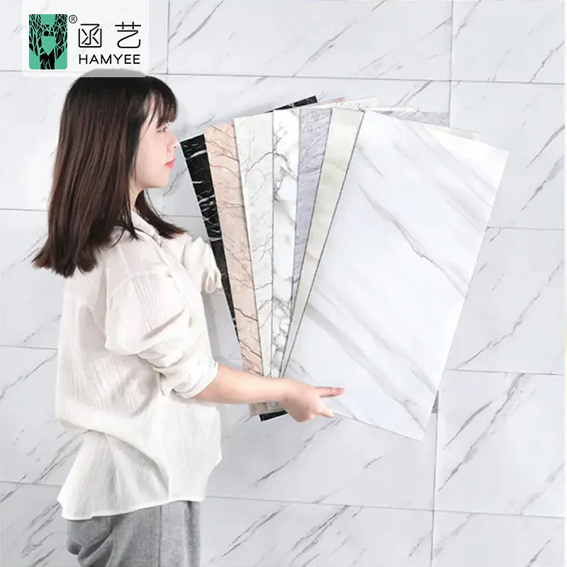 현대 2023 홈 장식 벽 타일 스티커 papel de parede branco 부엌 벽 종이 물 증거 가정 벽지