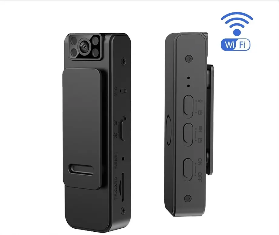 Wifi Mini Cámara corporal HD 1080P Home DV Video magnético Grabadora de voz Sensor de movimiento Videocámara de bolsillo deportiva con visión nocturna