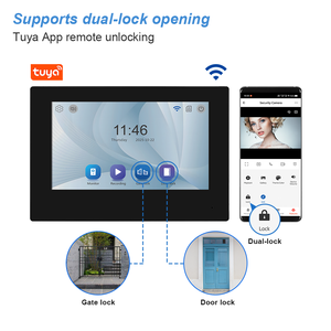 XSL Home Inside Smart Door Bell Cámara Sistema de intercomunicación 7 pulgadas Analógico 2 cables Video Door Phone Intercom con función de mensaje de voz - Product Image 3