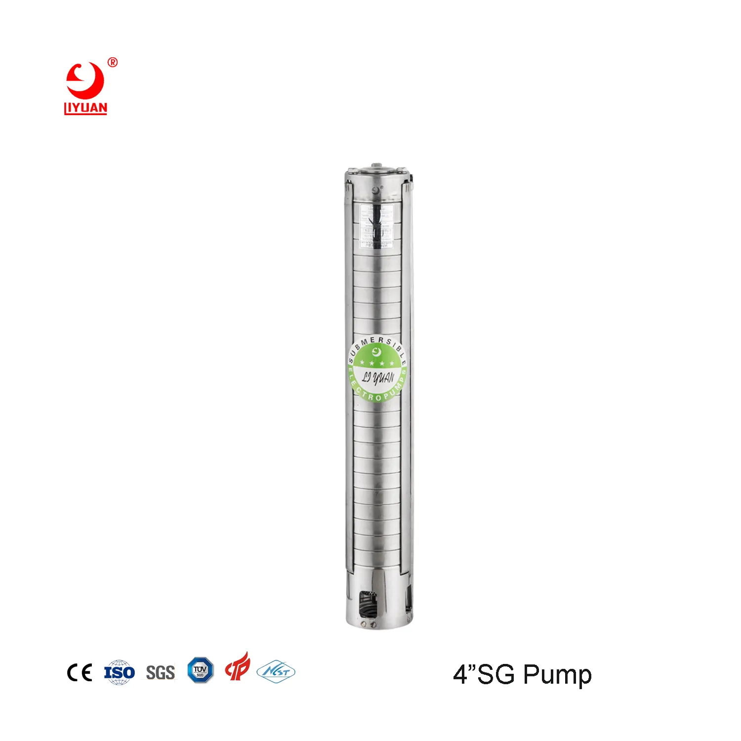 4 pouces SS turbine 1HP 1.5HP 3HP pompe à eau solaire submersible à puits profond pour le Bangladesh liste de prix