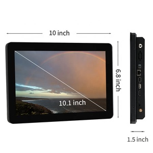 Montaggio a parete 10.1 11.6 13.3 15.6 pollici pannello industriale Lcd Pc incorporato Touch Screen Monitor capacitivo con Android Win opzionale - Product Image 5