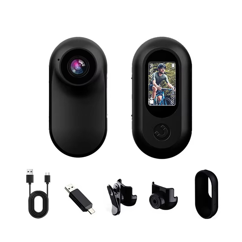 Thumb camera-standard config-black-no pet collar-no memory card