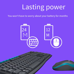 Mk275 Wireless <strong>Keyboard</strong> and <strong>Mouse</strong> Two-piece Desktop <strong>Computer</strong> Notebook Universal Gaming <strong>Keyboard</strong> <strong>Mouse</strong> Combos - Product Image 4
