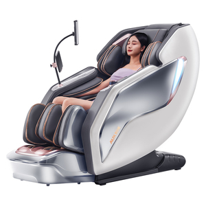VCT-4527 12 tipi di programma di massaggio 4D Dual Core Thai elasticizzato Shiatsu a gravità Zero poltrona da massaggio - Product Image 1