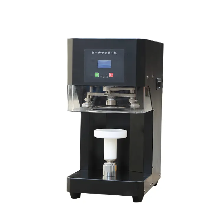 Máquina de selagem manual de bolhas, portátil, máquina automática de selagem, para latas, para chá, cerveja