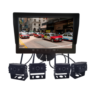 Venta al por mayor de fábrica, cámara de 4 canales, Monitor, autobús, camiones, coche, cámara de salpicadero, Dvr, vista trasera, seguridad, HD 360, sistema de cámara de coche - Product Image 2