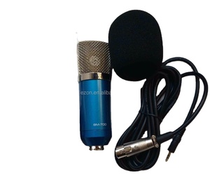 Lớn hoành micro chuyên nghiệp, máy tính xách tay máy tính ghi âm micro Micro, karaoke hát Micro máy tính kim loại - Product Image 3
