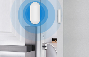 PGST Multi Function Wireless Door <strong>Sensor</strong> <strong>Window</strong> <strong>Sensor</strong> With Panic Button Super Slim Design Magnetic Contact - Product Image 5