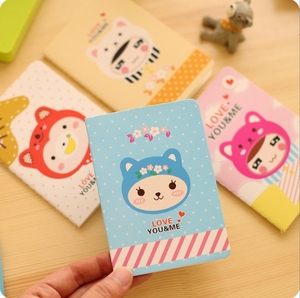 Libro pequeño de dibujos animados, Bloc de notas coreano, papelería, lindo cuaderno para niños, regalo de cumpleaños, impresión al por mayor - Product Image 6