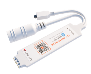 Blue tooth LED Controller Mini 5V USB 5-24V Tuya Smart Life APP 24 tasti telecomando IR 12V 6A RGB LED Light Strip Controller