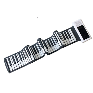 88 teclas Piano Teclado Pantalla LED Programación Mano Roll Up Piano con función de grabación Niños jugando Juguetes - Product Image 1