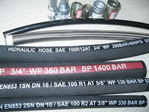 フレックス油圧ホース,工場直売1/ 4 1/2インチSAE 100 R2ATフレキシブル強力トレーラー - Product Image 4