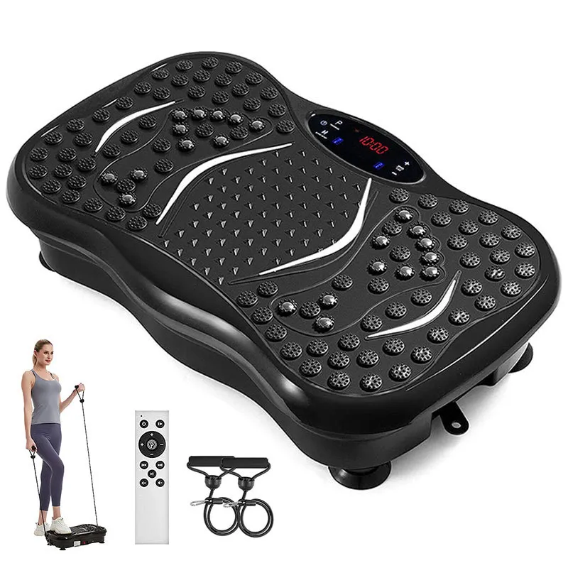 Afslankende 3d Vibratieplaat Oefenmachine Power Fit Vibratieplaat Gekke Pasvorm Massage